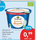 Speisequark 20% Fett von Alnatura im aktuellen budni Prospekt