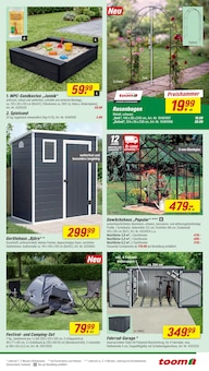 Gartensitzmöbel im toom Baumarkt Prospekt "Respekt, wer's selber macht." mit 30 Seiten (Essen)