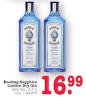 London Dry Gin von Bombay Sapphire im aktuellen E center Prospekt