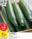 Concombre en promo chez Intermarché Hyper Concombre dans le catalogue Intermarché Hyper