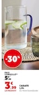 Promo Carafe 1,5L à 3,99 € dans le catalogue Super U à Publier