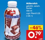 Müllermilch im Angebot bei Netto Marken-Discount in Offenburg Müllermilch Angebote bei Netto Marken-Discount Offenburg für 0,79 €