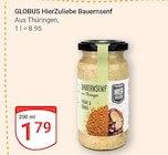 HierZuliebe Bauernsenf bei GLOBUS im Prospekt "" für 1,79 €
