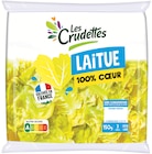 100% Cœur de Laitue - LES CRUDETTES à 0,56 € dans le catalogue Intermarché Super