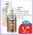 Milk Protein Shake von Weider für 1,29 € bei budni im Angebot Milk Protein Shake von Weider im aktuellen budni Prospekt
