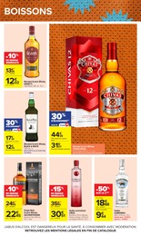 Prix et réduction Scotch whisky dans le prospectus Carrefour en cours Offre Scotch whisky dans le catalogue Carrefour du moment à la page 45