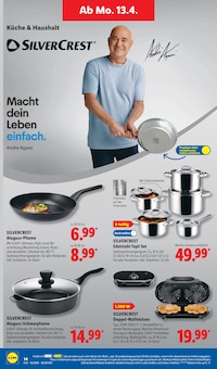 Pfanne im aktuellen Lidl Prospekt (Bielefeld) Pfanne im Lidl Prospekt "LIDL LOHNT SICH" mit 70 Seiten (Bielefeld)