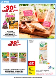 Prix et réduction Fraise dans le prospectus Carrefour en cours Offre Fraise dans le catalogue Carrefour du moment à la page 28
