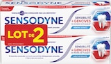 Dentifrice Sensibilité et Gencives 2x75ml - SENSODYNE dans le catalogue Intermarché Super