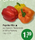 Paprika Mix im V-Markt Prospekt Paprika Mix von im aktuellen V-Markt Prospekt für 1,39 €