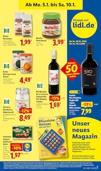 Nutella im Lidl Prospekt "LIDL LOHNT SICH" mit 4 Seiten (Rostock)