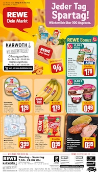 Aktueller REWE Prospekt "Dein Markt" Seite 1 von 30 Seiten für Bönen