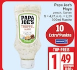Trüffel Mayo von Papa Joe's für 1,49 € bei EDEKA im Angebot Trüffel Mayo von Papa Joe's im aktuellen EDEKA Prospekt
