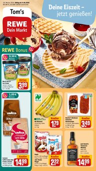 Jack Daniels im REWE Prospekt "Dein Markt" mit 22 Seiten (Frankenthal (Pfalz))