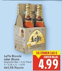 Blonde von Leffe im aktuellen E center Prospekt
