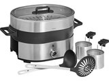 04.1554.0011 Lono Hot Pot & Dampfgarer (1700 Watt, Cromargan®) im MediaMarkt Saturn Prospekt 04.1554.0011 Lono Hot Pot & Dampfgarer (1700 Watt, Cromargan®) von WMF im aktuellen MediaMarkt Saturn Prospekt für 159,99 €