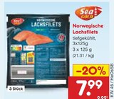 Aktuelle Lachs Angebote bei Netto Marken-Discount in Mülheim (Ruhr) Aktuelles Norwegische Lachsfilets Angebot bei Netto Marken-Discount in Mülheim (Ruhr) ab 7,99 €