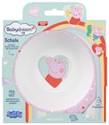 Peppa Pig Schale oder Teller von Babydream im aktuellen Rossmann Prospekt für 2,49 €