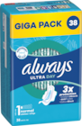 SERVIETTES HYGIÉNIQUES ULTRA DAY ALWAYS - ALWAYS dans le catalogue Auchan Hypermarché