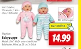 Babypuppe von Playtive im aktuellen Lidl Prospekt für 14,99 €