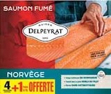 LE SAUMON FUMÉ NORVÈGE - DELPEYRAT en promo chez Intermarché Valence à 6,09 €
