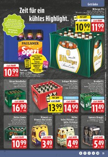 Bitburger im EDEKA Prospekt "Aktuelle Angebote" mit 24 Seiten (Erkelenz)