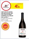 AOP vin de Savoie Abymes blanc sec Au coeur des Alpes - Cellier du Mont Charvaz dans le catalogue Intermarché