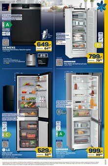 Kühlschrank im EURONICS Prospekt "GENAU RICHTIG. TECHNIK IN VOLLER BLÜTE." mit 12 Seiten (Arnsberg)