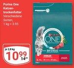 Katzen-trockenfutter im Angebot bei GLOBUS in Ludwigshafen Katzen-trockenfutter Angebote von Purina One bei GLOBUS Ludwigshafen für 10,99 €