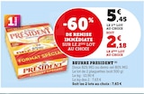 Super U Neuville-en-Ferrain - Promo Beurre Promo Beurre à 2,18 € dans le catalogue Super U à Neuville-en-Ferrain