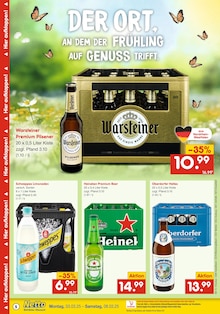 Heineken im Netto Marken-Discount Prospekt "DER ORT, AN DEM DU IMMER AUSGEZEICHNETE PREISE FINDEST." mit 6 Seiten (Krefeld)