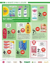 Promos Epilation dans le catalogue "Aux petits soins pour votre budget" de E.Leclerc Epilation en promo dans le catalogue E.Leclerc à la page 10