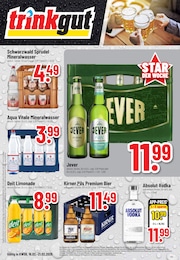 Trinkgut Prospekt für Gensingen mit 8 Seiten Trinkgut Prospekt für Gensingen: "Aktuelle Angebote", 8 Seiten, 16.02.2026 - 21.02.2026