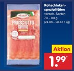 Rohschinkenspezialitäten bei Netto Marken-Discount im Prospekt "" für 1,99 €