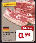 combi Wallenhorst - Schweinebauch am Stück Angebot im Prospekt Schweinebauch am Stück bei combi im Wallenhorst Prospekt für 0,59 €