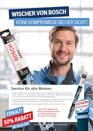 Bosch Car Service Scheibenwischer im Prospekt 