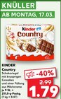 Country Angebote von Kinder bei Kaufland Neuss für 1,79 €