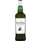 Blended Scotch Whisky - BLACK & WHITE en promo chez Carrefour Fréjus à 16,01 €