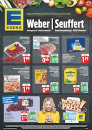 EDEKA Prospekt für Schweinfurt mit 8 Seiten EDEKA Prospekt für Schweinfurt: "Wir lieben Lebensmittel!", 8 Seiten, 12.10.2026 - 17.10.2026
