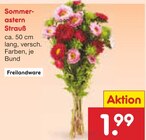 Sommerastern Strauß bei Netto Marken-Discount im Henschtal Prospekt für 1,99 €