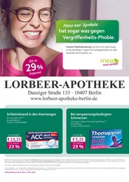 Arzneimittel Angebot & Preis im aktuellen mea - meine apotheke Prospekt Arzneimittel Angebot im aktuellen mea - meine apotheke Prospekt auf Seite 1