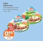 Edelcreme von Adler im aktuellen V-Markt Prospekt für 0,99 €