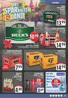 Budweiser im EDEKA Prospekt "Aktuelle Angebote" mit 24 Seiten (Essen)