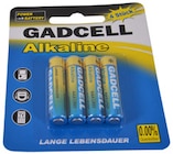AA Batterien im Angebot bei Wreesmann in Dresden AA Batterien Angebote von GADCELL bei Wreesmann Dresden für 0,59 €