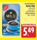Aktuelles Kaffee Mild Angebot bei WEZ in Herford ab 5,49 €