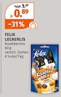 LECKERLIS Angebote von FELIX bei Müller Offenburg für 0,89 €