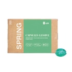 Lessive capsules - SPRING en promo à 10,95 € chez Carrefour Lessive capsules - SPRING dans le catalogue Carrefour