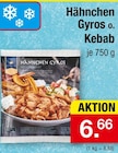Zimmermann Celle - Hähnchen Gyros o. Kebab Angebot im Prospekt Hähnchen Gyros o. Kebab bei Zimmermann im Celle Prospekt für 6,66 €