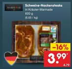Schweine-Nackensteaks von  im aktuellen Netto Marken-Discount Prospekt für 3,99 €