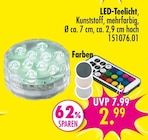 LED-Teelicht für 2,99 € bei SB Möbel Boss im Angebot LED-Teelicht im aktuellen SB Möbel Boss Prospekt
